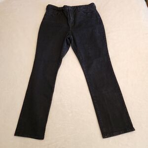 NYDJ Womens Black Denim Jeans with Lift Tuck Technology Size 16